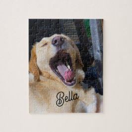 lägg till hund personlig- och fotoanpassningsbar pussel