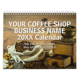 Lägg till information om ditt Kaffeschema Busines Kalender