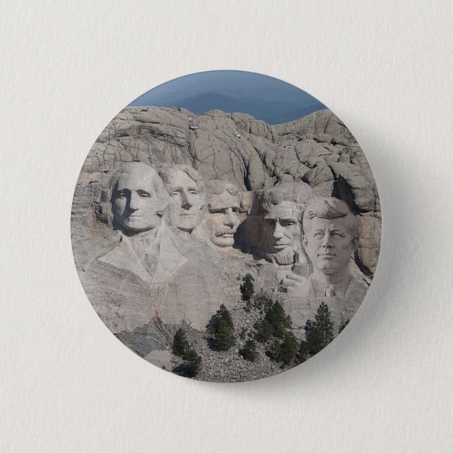 Lägg till JFK till Mt. Rushmore Knapp (Framsida)