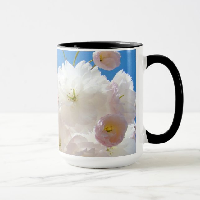 Lägg till kaffemuggar för en leende vårblommor Gla (Höger)