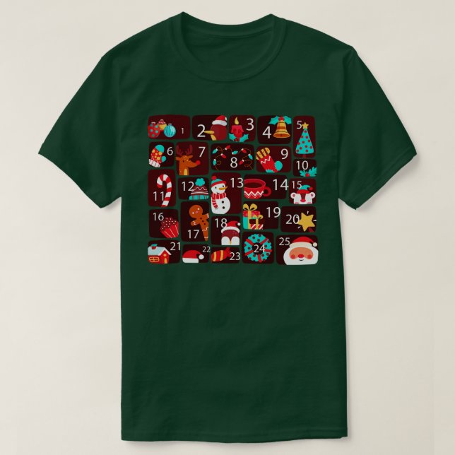 Lägg till kalender 1 t shirt (Design framsida)