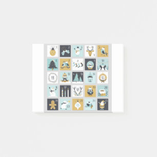 Lägg till kalender för utskrivbar kalender post-it block