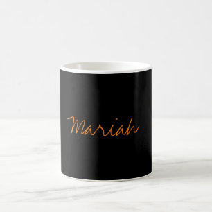 Lägg till Kreativet Klassisk handskrift för Elegan Kaffemugg