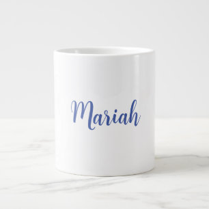 Lägg till Kreativet Klassiskt blått i Eleganten N Jumbo Mugg