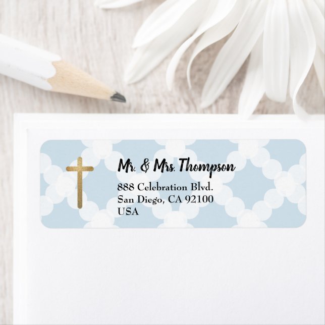 Lägg till lite elegans och bekvämlighet i ditt ba returadress etikett (Insitu)