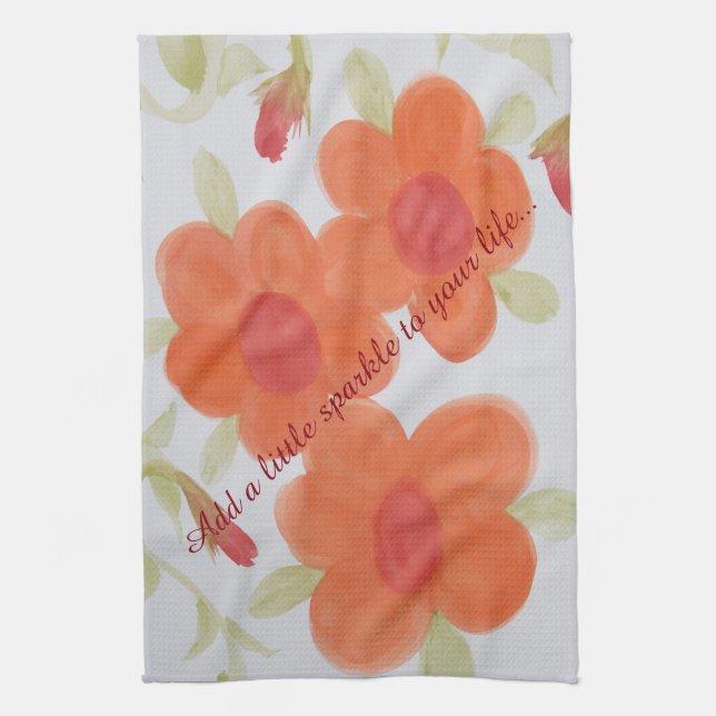 Lägg till lite gnistra - Handdukar (Vertikal)