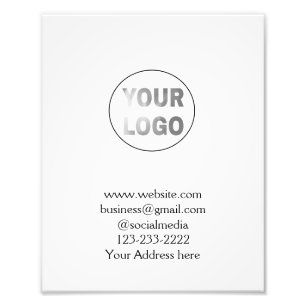 lägg till logotyp/design här för textpoänger fototryck