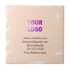 lägg till logotyp/design här för textpoänger kakelplatta