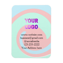 lägg till logotyp/design här för textpoänger magnet