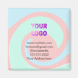 lägg till logotyp/design här för textpoänger magnet