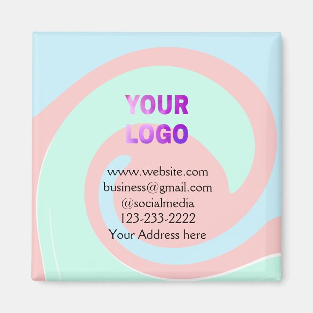 lägg till logotyp/design här för textpoänger magnet (Framsidan)