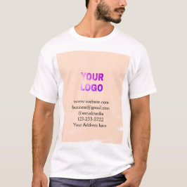 lägg till logotyp/design här för textpoänger t shirt