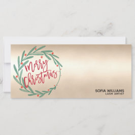 Lägg till Logotyp för det moderna julkortet