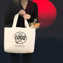 Lägg till Logotyp för företag | Företag Profession Jumbo Tygkasse