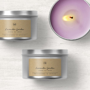 Lägg till Logotyp Grått Script Linjer Kraft-produk Adressetikett
