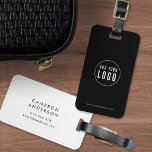Lägg till Logotyp Modern Corporate Business Anpass Bagagebricka<br><div class="desc">Lägg till Logotyp Modern Corporate Business Anpassningsbar Färg Luggage Tag som är perfekt för dig och dina anställda när du reser till jobbet. Bakgrunden färg längst fram och bakåt är redigerbar. Klicka på Redigera om du vill ändra färg:s anpassning genom att ersätta platshållartexten och platshållarbilden med din egen logotyp. Om...</div>