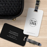 Lägg till Logotyp Modern Corporate Business Anpass Bagagebricka<br><div class="desc">Lägg till Logotyp Modern Corporate Business Anpassningsbar Färg Luggage Tag som är perfekt för dig och dina anställda när du reser till jobbet. Bakgrunden färg längst fram och bakåt är redigerbar. Klicka på Redigera om du vill ändra färg:s anpassning genom att ersätta platshållartexten och platshållarbilden med din egen logotyp. Om...</div>