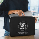 Lägg till Logotyp och text här i svartvitt-kampanj Laptop Fodral<br><div class="desc">Den här eleganta sleeven kombinerar en modern svartvit design med anpassningsbarnas logotyp och text,  som ger både skydd och en professionell som letar efter din bärbara dator. Perfekt för företagspresenter,  handelsprogram eller kampanjevenemang. Det garanterar att ditt varumärke visas samtidigt som du håller enheterna säkra och säkra.</div>