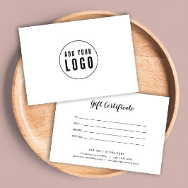 Lägg till Logotyp-skript och skrivmaskinscertifika