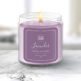 Lägg till logotyp vit kant redigerbar färg produkt fyrkantigt klistermärke