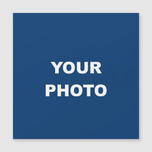 Lägg till Logotypen Bild Photo Bild Magnetisk Inbjudningskort