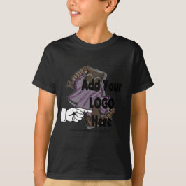 Lägg till LOGOTYPEN som klient- eller medarbetargå T-shirt