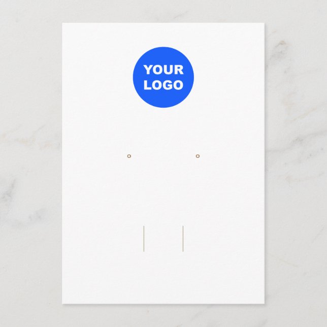 Lägg till Logotypens hårfält och avläsning Tilläggskort (Framsida)