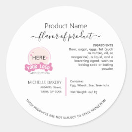 Lägg till logotypens lagsetikett runt klistermärke