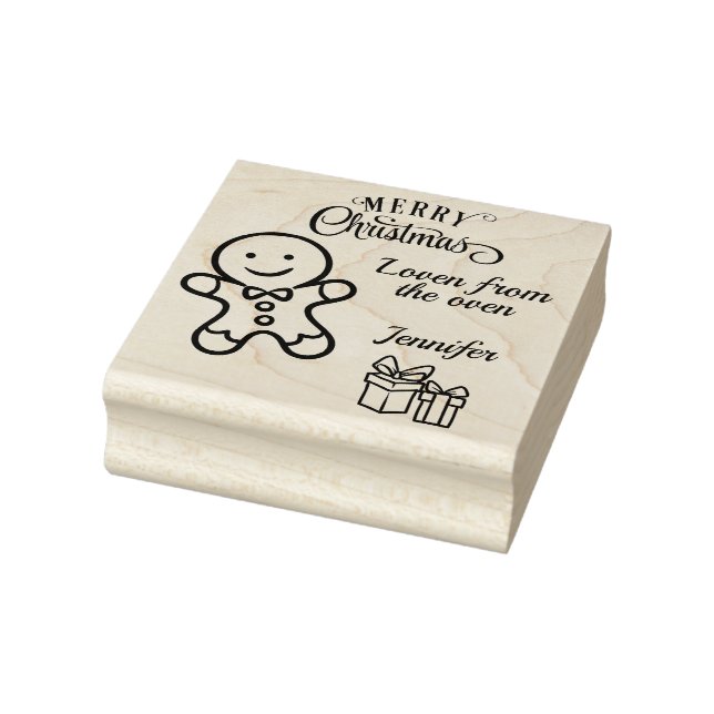 Lägg till Märkre i din egen julklapp Stämpel (Stämpel)