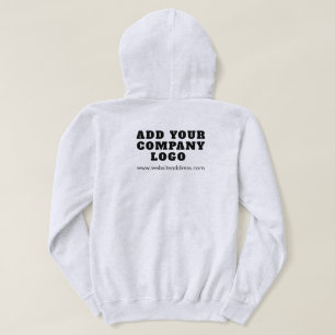 Lägg till matchning av Business Logotyp Trade Visa Hoodie