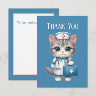 Lägg till meddelande för Cute Nurse-katt