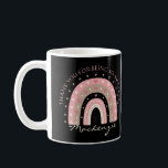 Lägg till meddelande och Namn i personlig Rainbow Kaffemugg<br><div class="desc">Personlig Rainbow Lägg till meddelande och Namn från Ricaso. - Anpassningsbar designad med er egen text Detta mugg är en underbar gåva till er själv eller till vem som helst för att påminna dem om hur fantastisk de verkligen är.</div>
