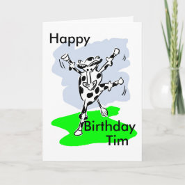 Lägg till meddelande om att dansa ko med namnet fö