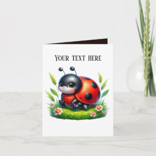 Lägg till meddelande om Cute ladybug älskare
