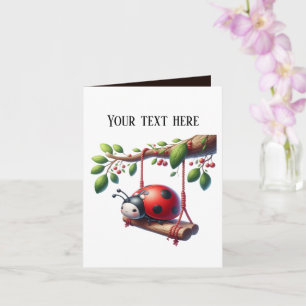 Lägg till meddelande om Cute ladybug älskare