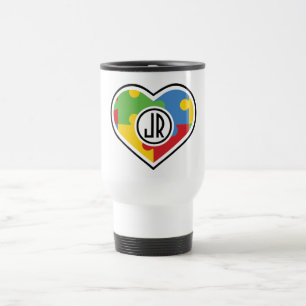 Lägg till Monogram Travel/kommuter Mugg