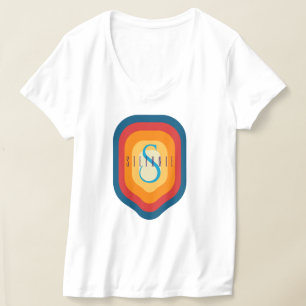 Lägg till monogrammad Personlig för eget namn T Shirt