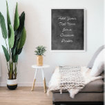 Lägg till Mörken Grått-körning för Anpassningsbar- Poster<br><div class="desc">Över en fet, mörk grått grunge, lades en mall fält till för din text. Använda det här utrymmet om du vill lägga till ditt favoritcitat eller din favoritkänsla. Det kanske är roligt. Du kanske behöver en poster som motiverar dig. Spelar ingen roll ditt skäl, gör den här designen till din...</div>