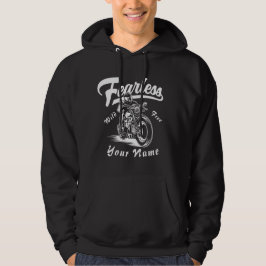 Lägg till motorcykel utan Vild i Namn utan risk Hoodie