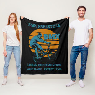 Lägg till Namn Ändra all text BMX Freestyle Extrem Fleecefilt