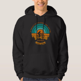 Lägg till Namn Ändra alla textberg Bike är inte lä Hoodie