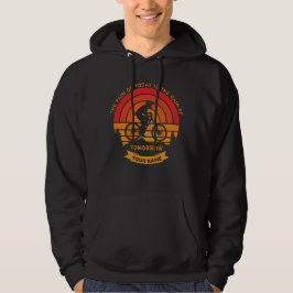 Lägg till Namn Ändra alla textbergsbike-smärta i d Hoodie
