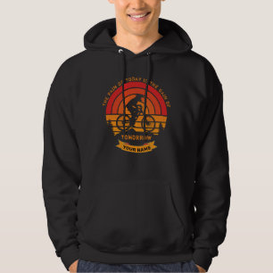 Lägg till Namn Ändra alla textbergsbike-smärta i d Hoodie