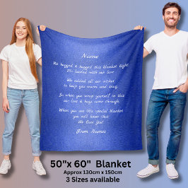 Lägg till Namn, ändra ALLA texter som vi har skada Fleecefilt