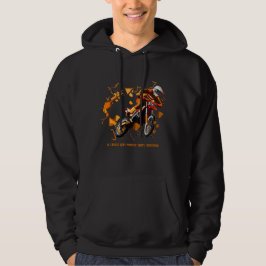 Lägg till Namn Ändra text, liten smuts Ont aldrig Hoodie