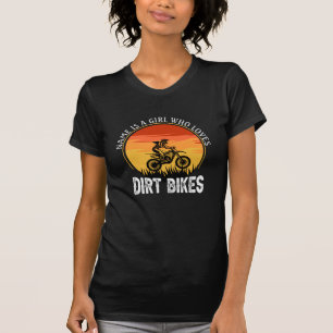 Lägg till Namn-ändringstext är en flicka som Kärle T Shirt