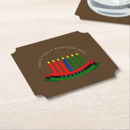 Lägg till Namn År Kwanzaa Ljusstakar Underlägg Papper