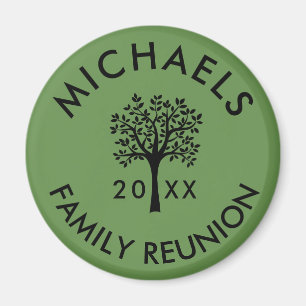 Lägg till Namn-årsfamiljen Reunion Souvenir Gift Magnet