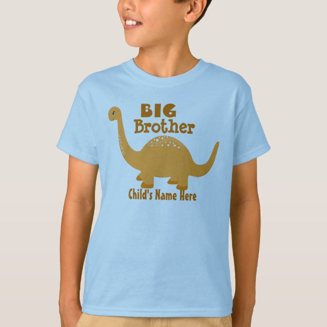 Lägg till Namn Big Brother-utskrift Tee Shirt (Framsida)