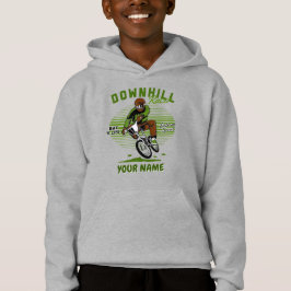 Lägg till Namn BMX Downhill Racer Extreme Bike Rid T Shirt